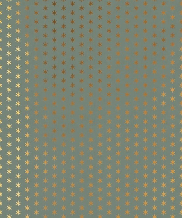 Tudor Star Metallic Wallpaper - Image 4