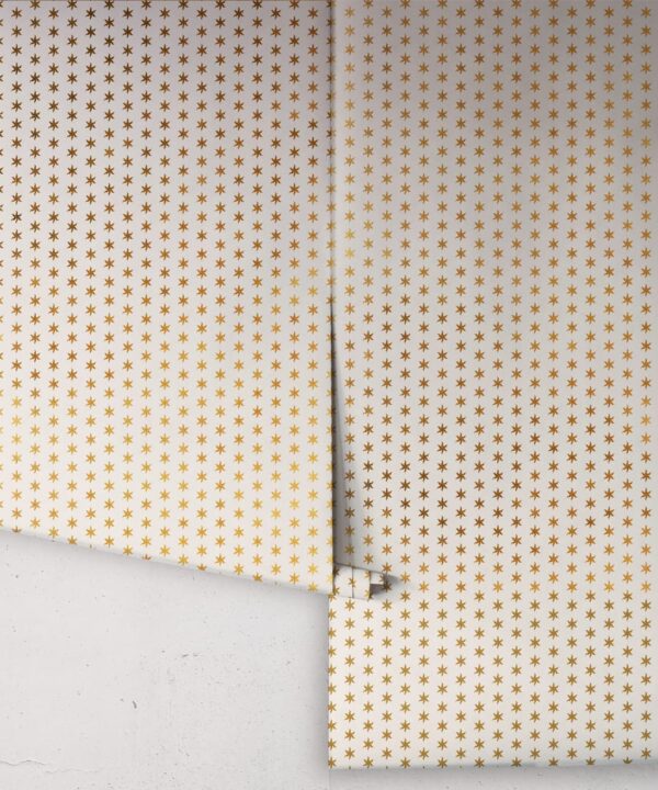 Tudor Star Metallic Wallpaper - Image 9