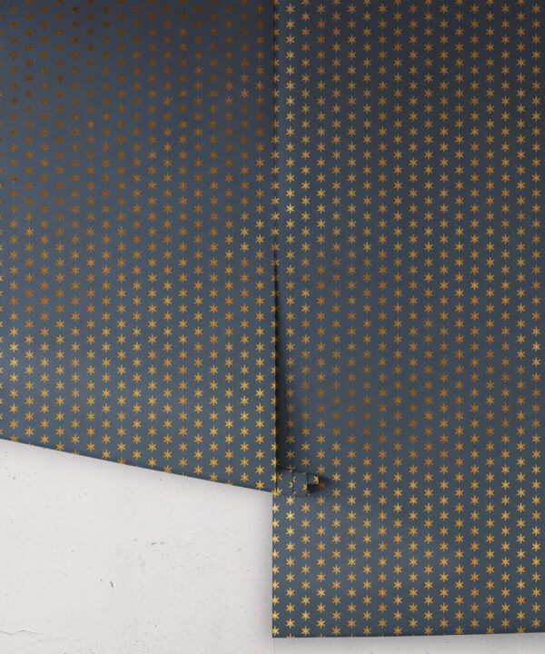 Tudor Star Metallic Wallpaper - Image 12