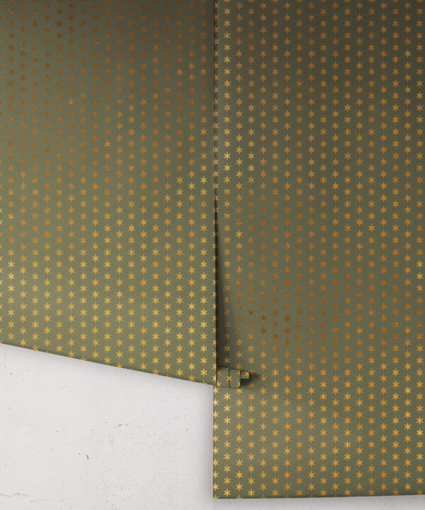 Tudor Star Metallic Wallpaper - Image 15