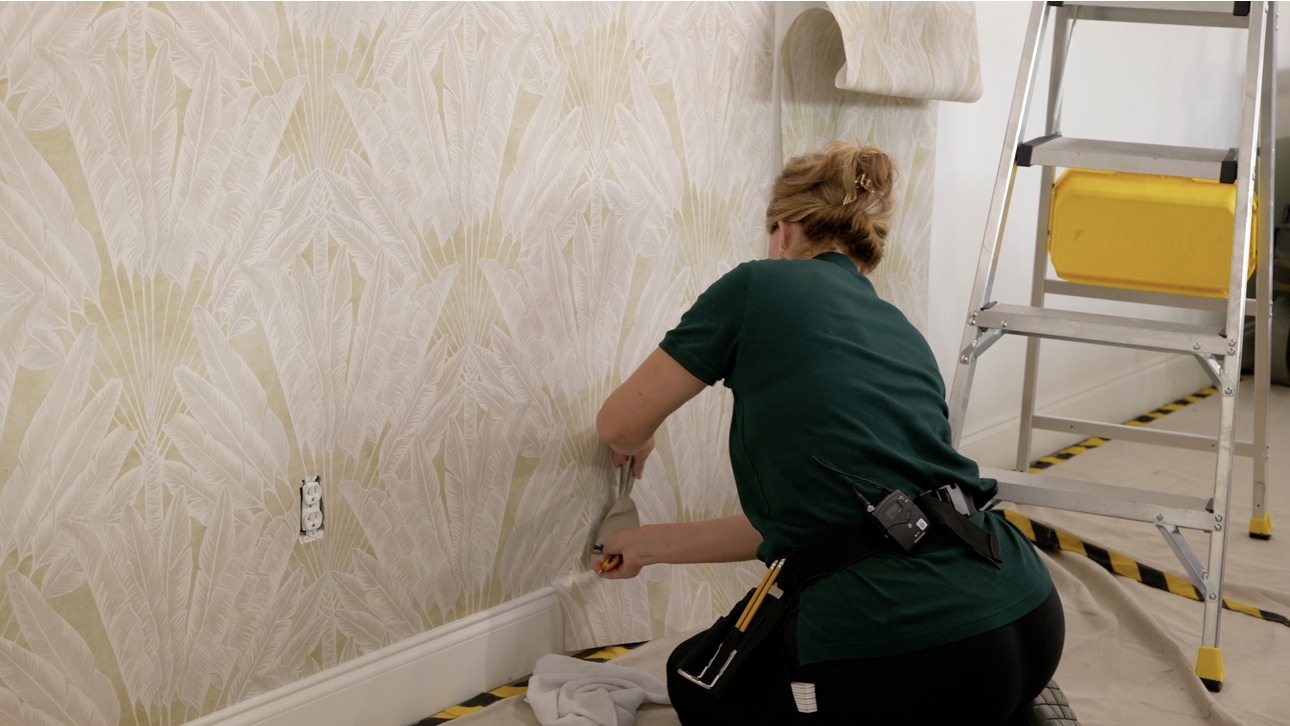 Non-woven Wallpaper Installation Video Thumbnail