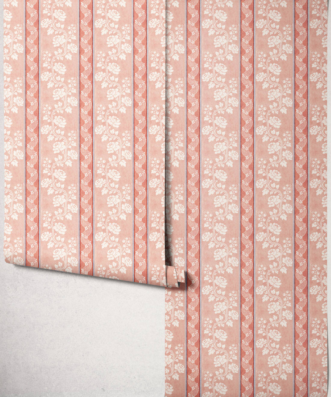 Elise Wallpaper - Colourway: Blush - Roll