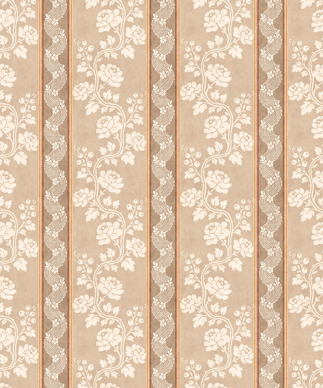 Elise Wallpaper - Colourway: Neutral - Swatch