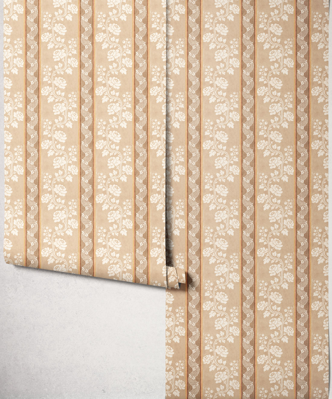 Elise Wallpaper - Colourway: Neutral - Roll