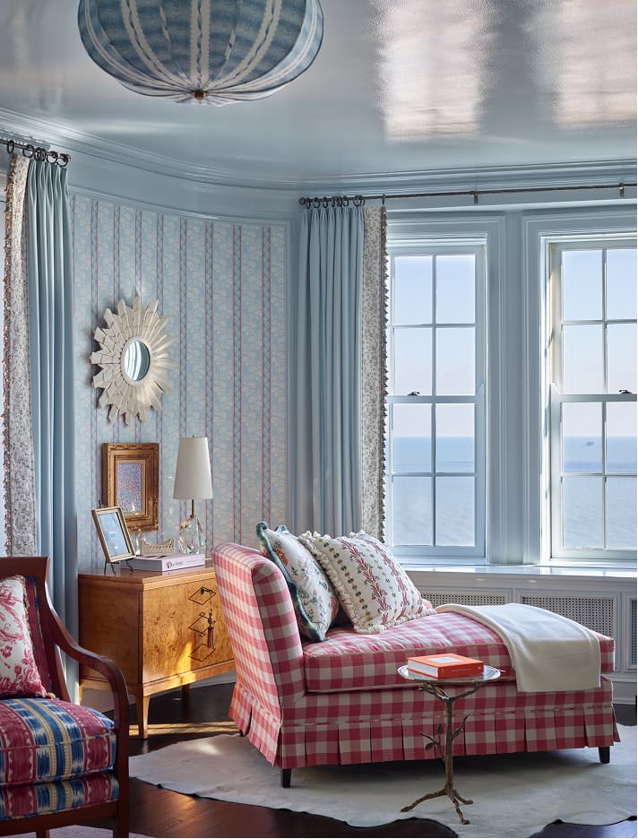 The Tailored Garden - Kim Scodro Wallpaper and Fabric Collection - Collection Page - Inspiration - Elise Wallpaper Insitu