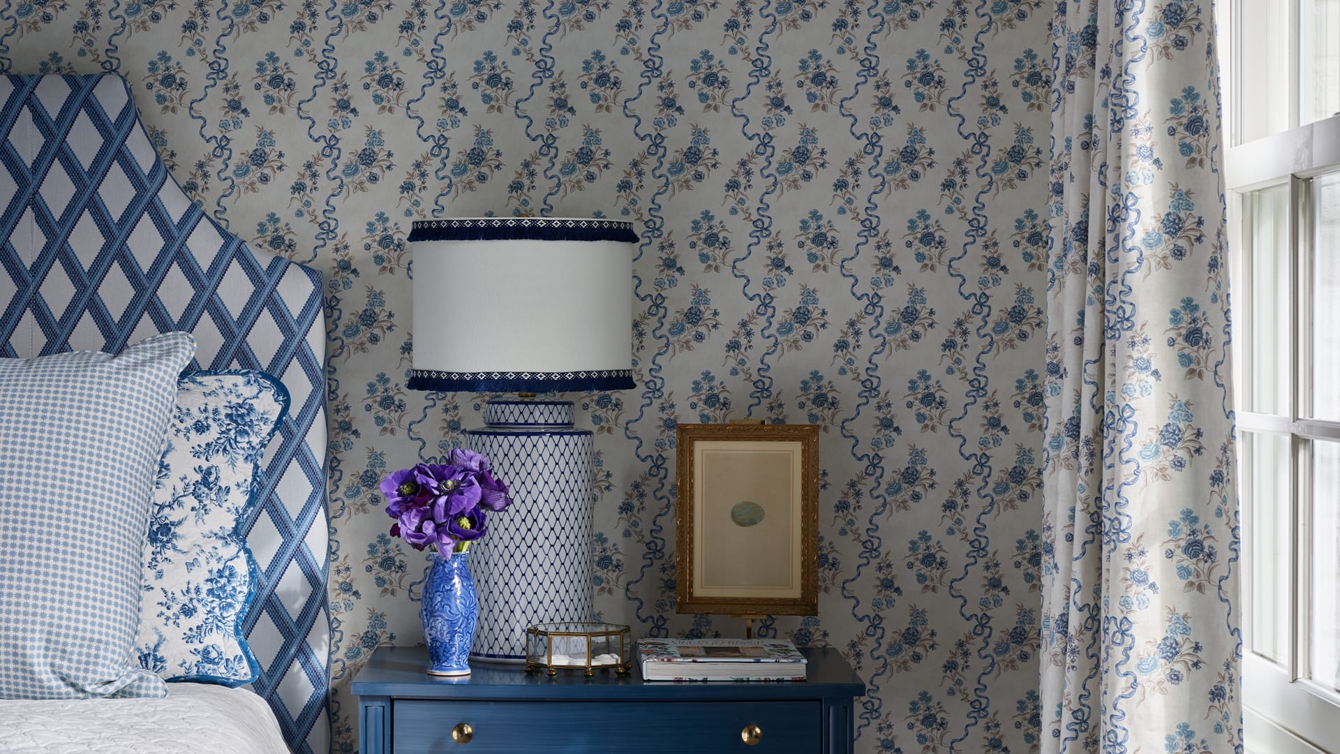 The Tailored Garden - Kim Scodro Wallpaper and Fabric Collection - Collection Page - Gallery - Colette Wallpaper Insitu