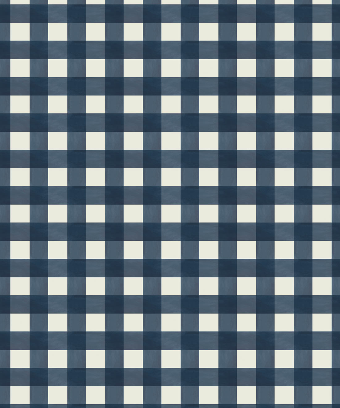 Clubhouse Check Wallpaper - Colourway: Old Navy - Swatch