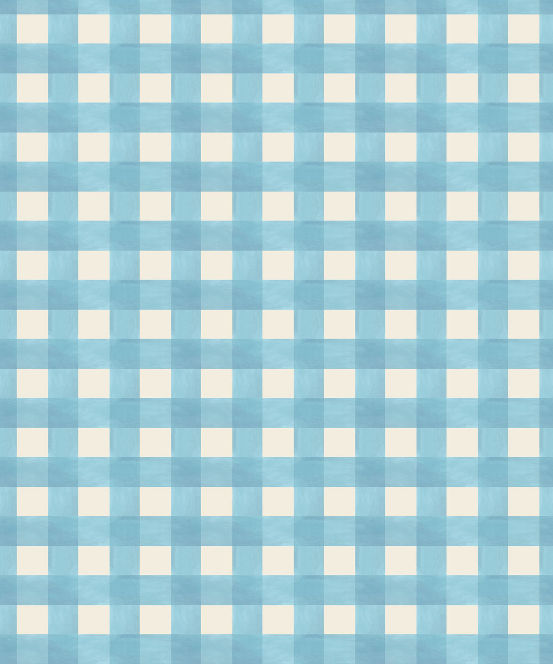 Clubhouse Check Wallpaper - Colourway: Powder Blue - Swatch