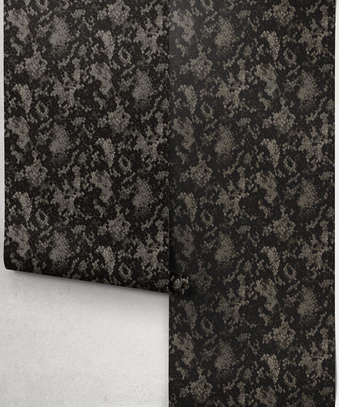 Snakeskin Wallpaper - Colourway: Mamba - Roll
