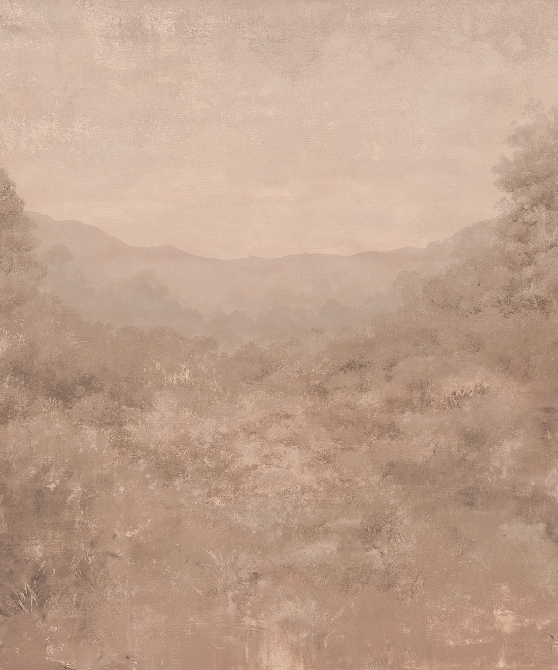 Valewood Mural - Colourway: Sienna - Swatch
